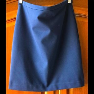 Michael Kors Dark Blue Pencil Skirt size 8